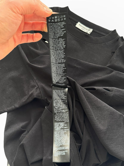 Distressed Thrashed Logo Shirt