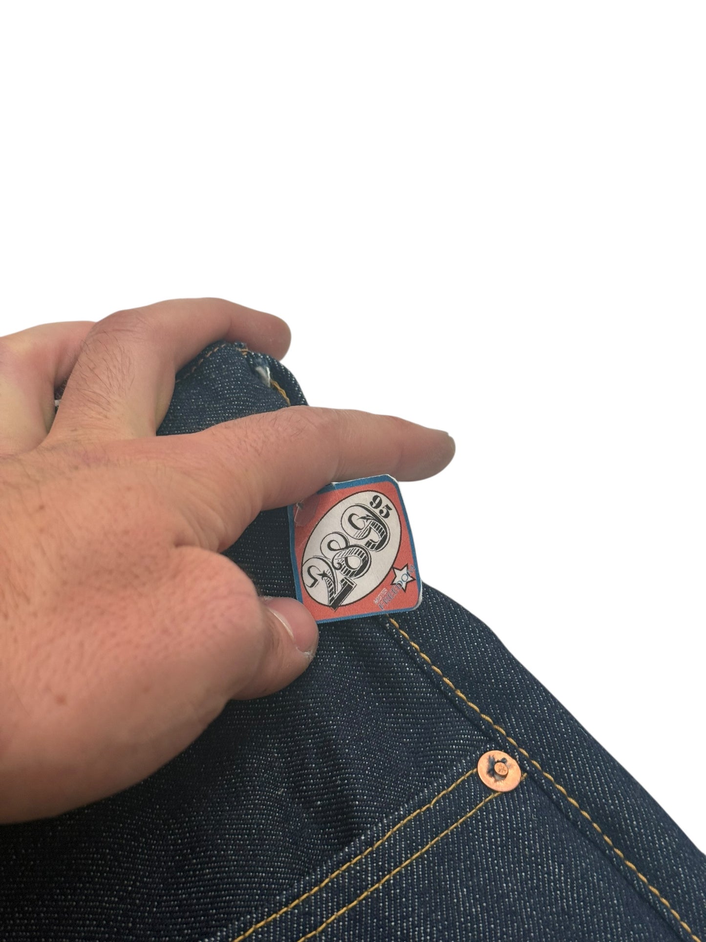 2011 Naval Tailor Denim Buckle Jeans