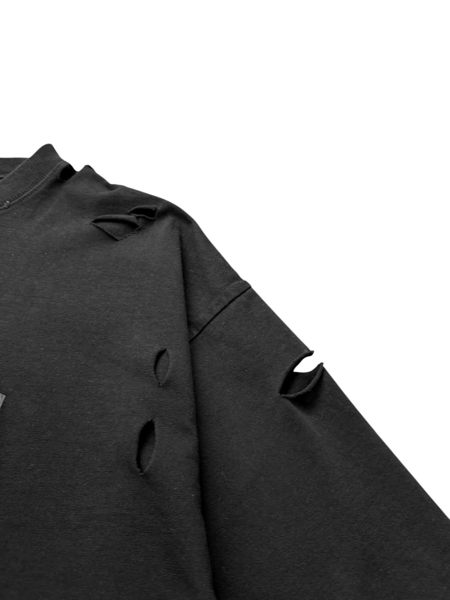 Distressed Thrashed Logo Shirt