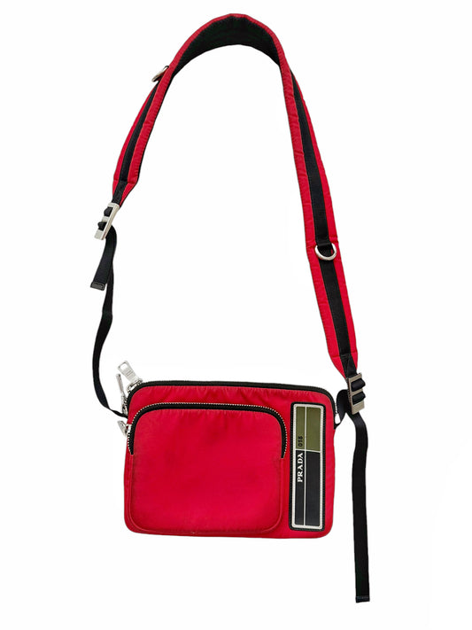 Puffy Nylon Side Bag