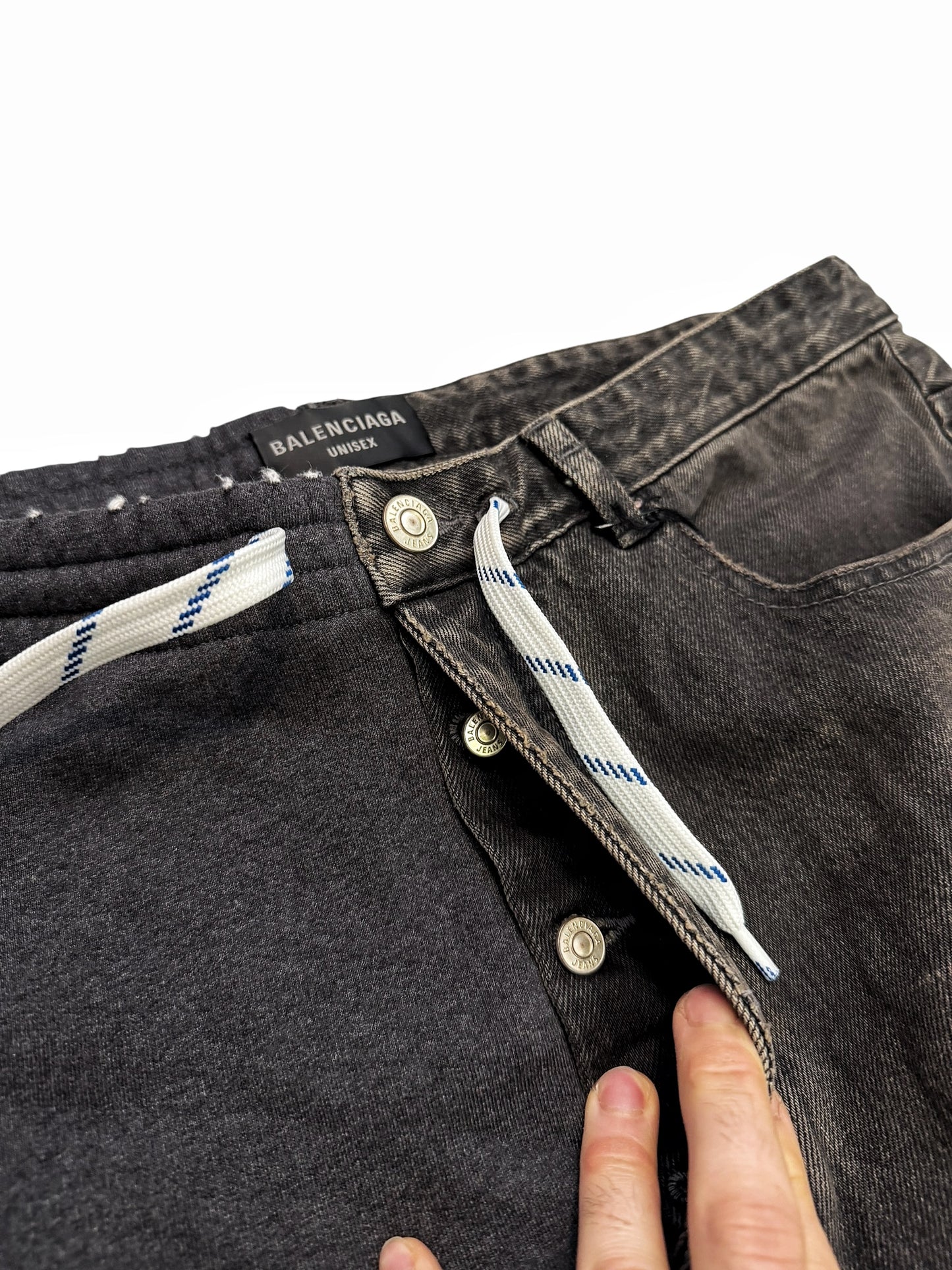 2024 50/50 Hybrid Baggy Denim Sweatpants