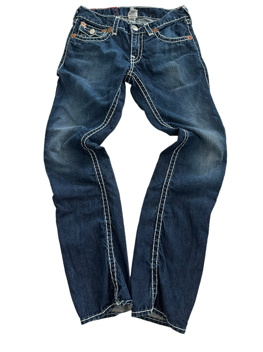 Skinny Contrast Stitch