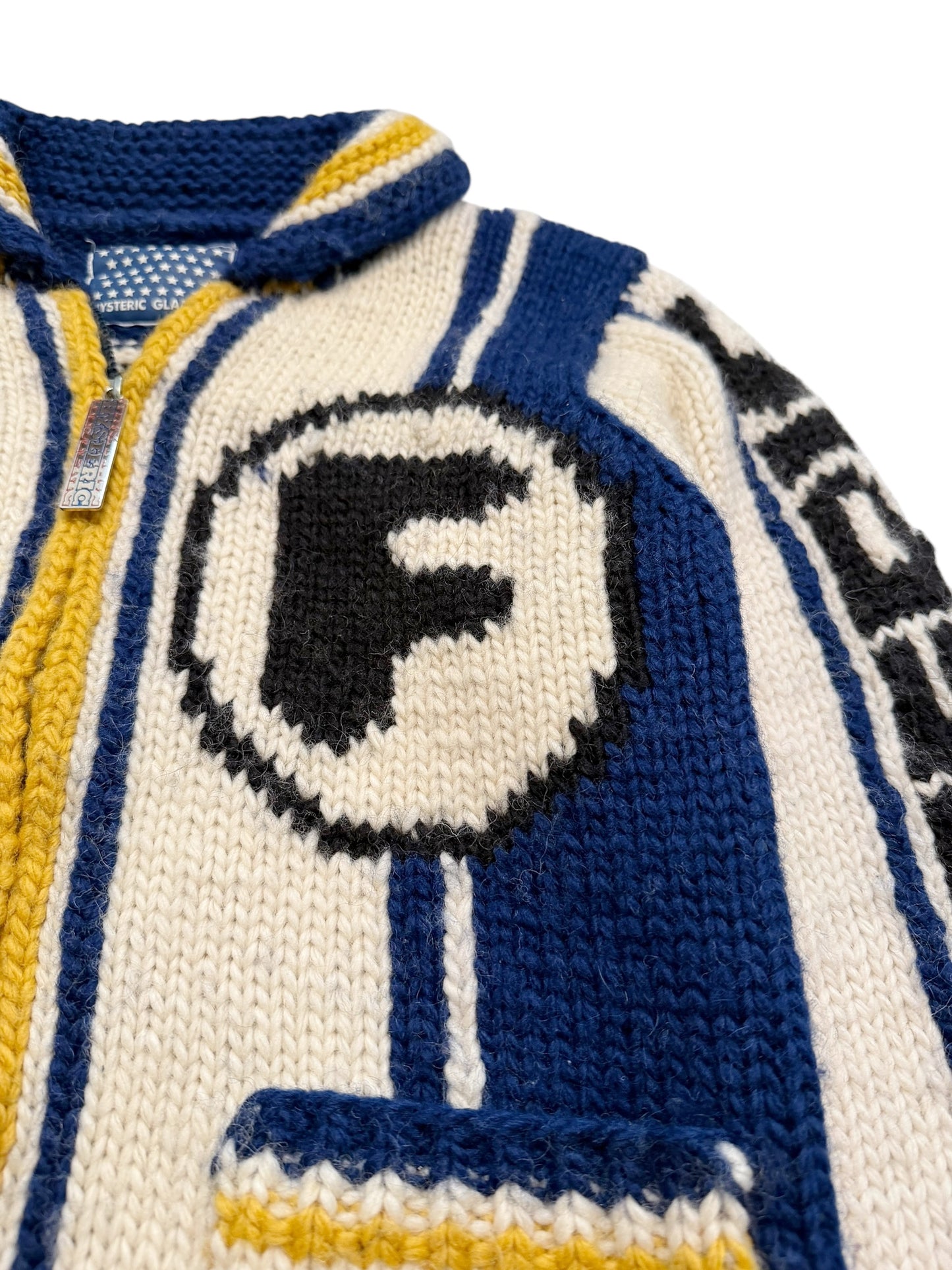 1990’s F*ck It Cowichan Cardigan