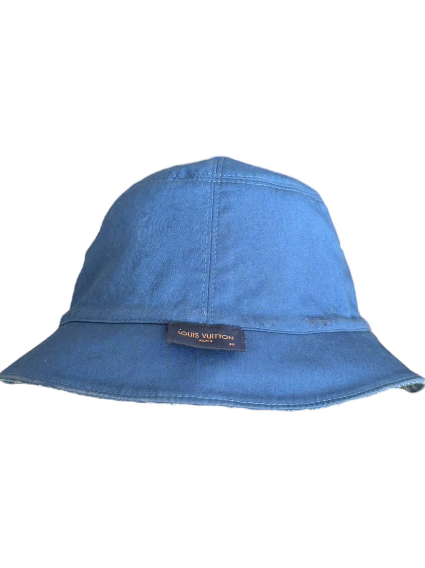 Denim Monogram Reversible Bucket Hat