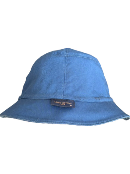 Denim Monogram Reversible Bucket Hat