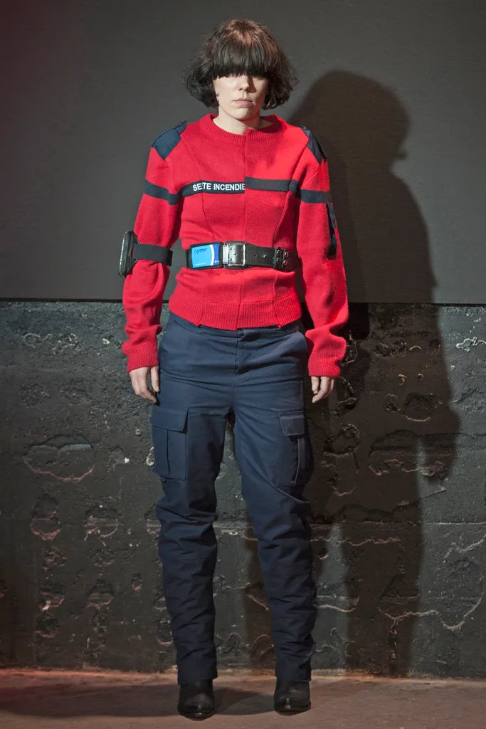 2016 Fire Safety Reconstucted Knit Securite Sweater