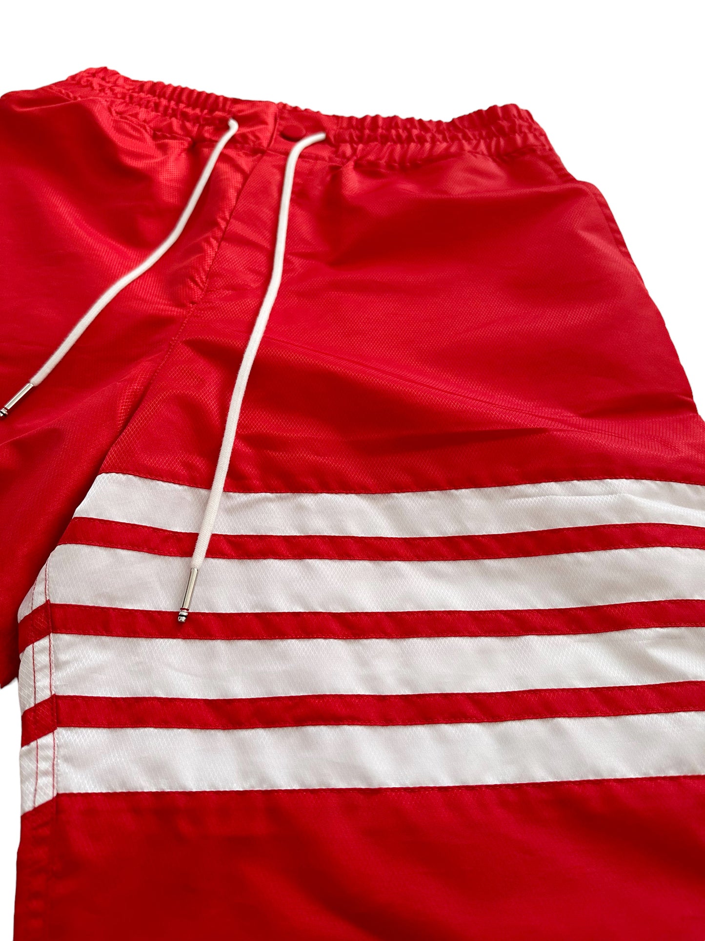 Relaxed Fit Red Ripstop Trackpant