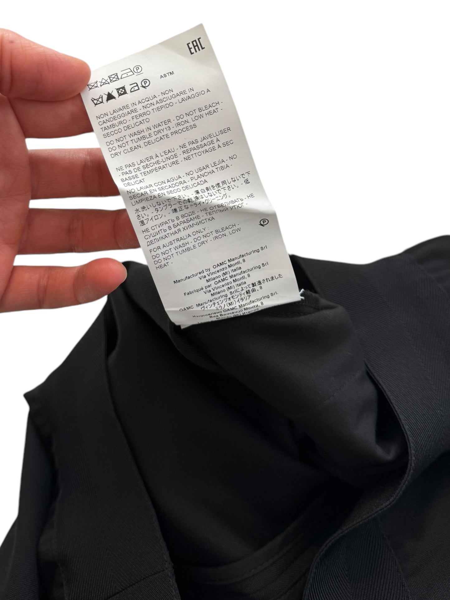 Gabardine Elastic Trouser Pant