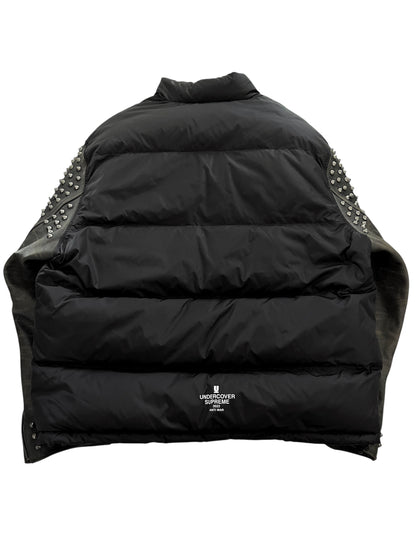 x Supreme Hybrid Leather Puffer Jacket Gods Masters