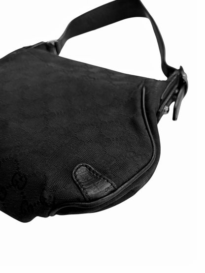 Tom Ford Era Horse Bit Hobo Canvas Bag