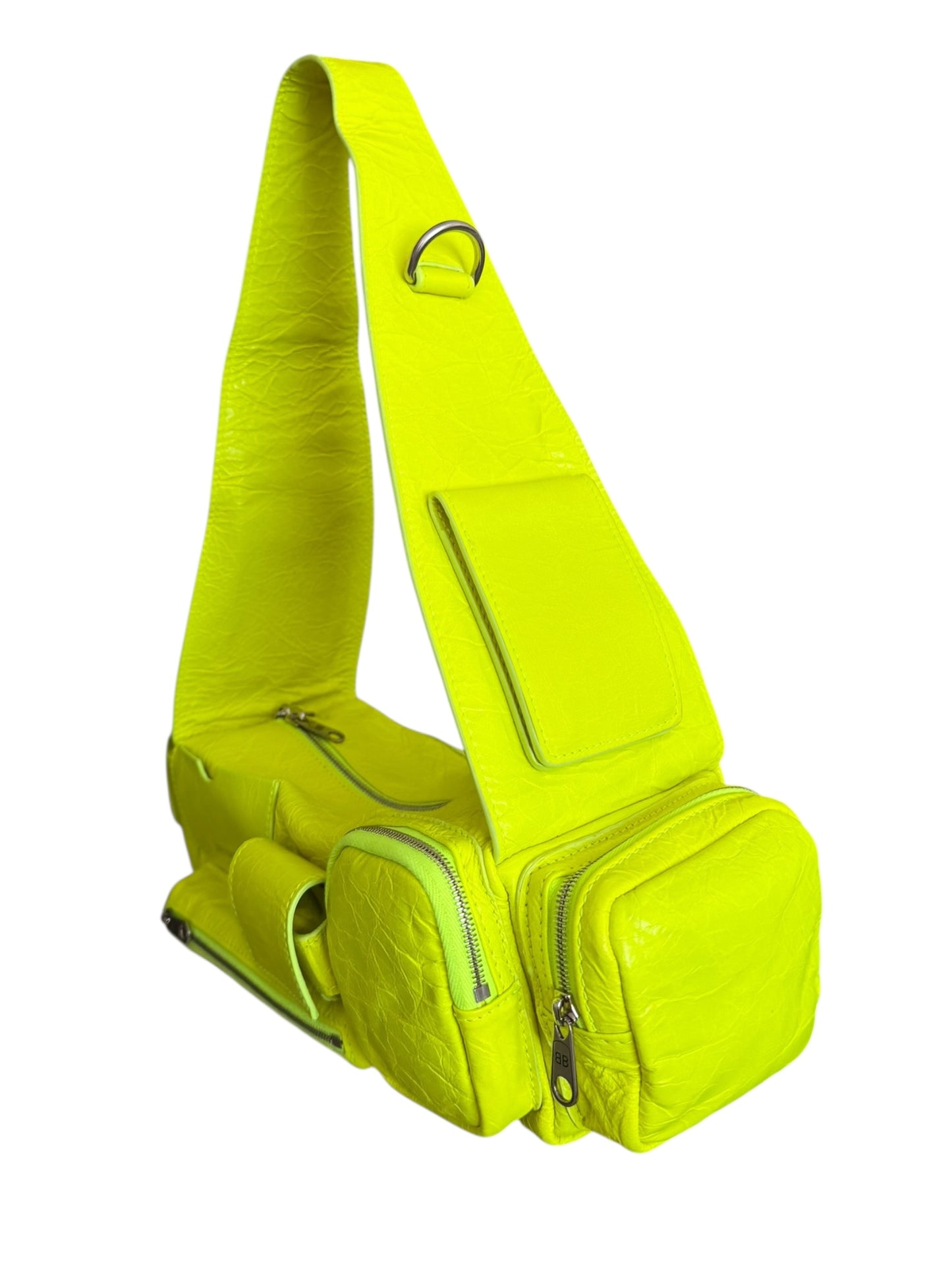 Fluo Leather Superbusy XS Cargo Bag