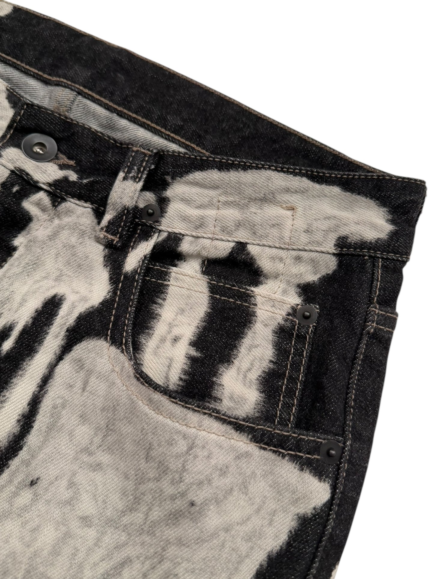 Vomit Bleached Torrence Denim Jeans