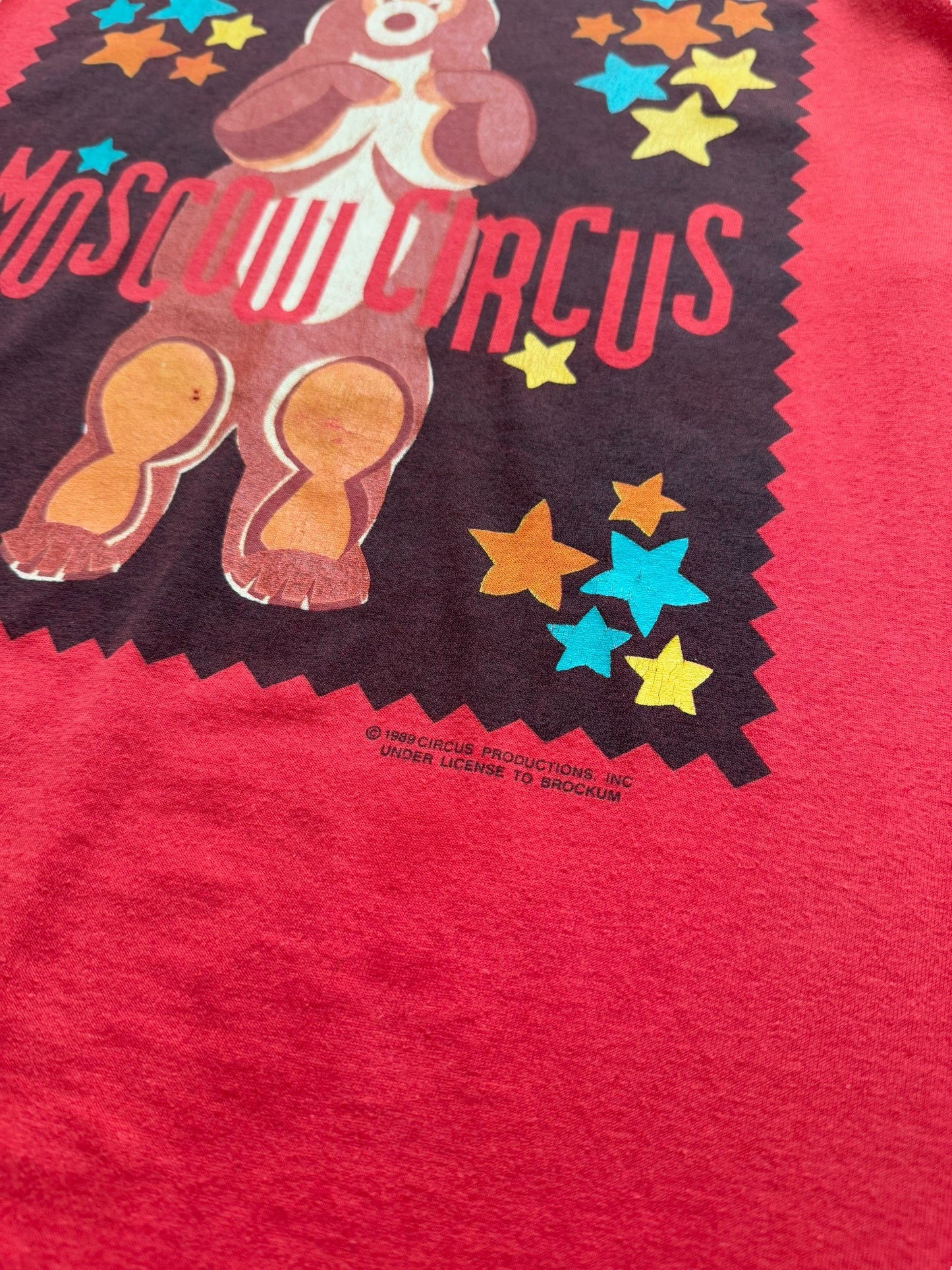 1989 Moscow Bear Circus Shirt