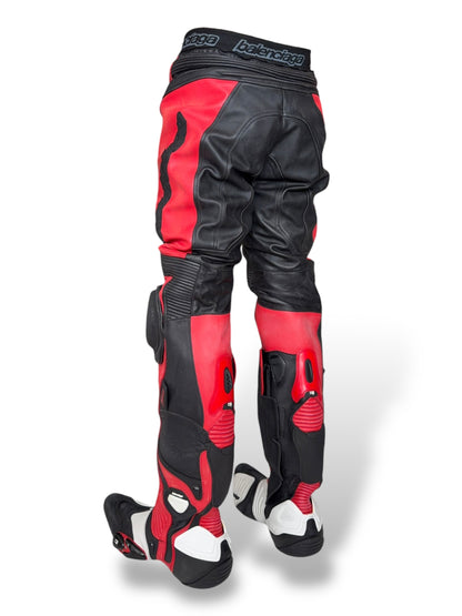 Leather Moto Pantashoe Boot Pants