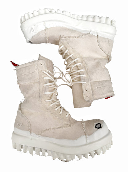 Miner Steel Toe Boot Canvas