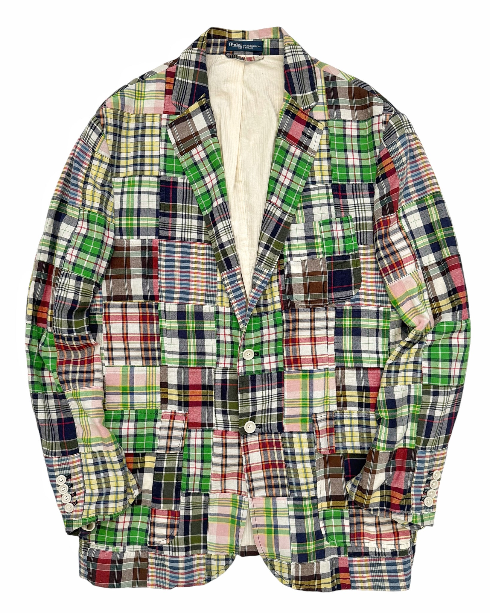 Madras Patchwork Fun Blazer