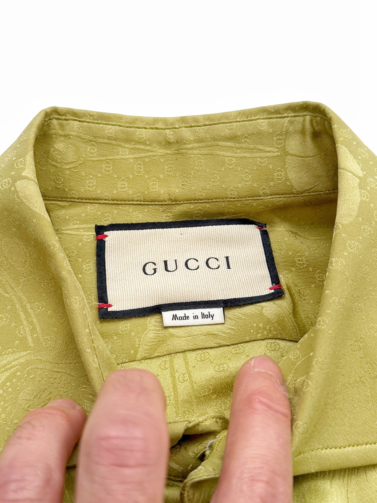 Poppies Silk Jacquard Shirt