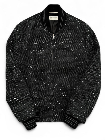 2019 Boucle Sequin Teddy Varsity