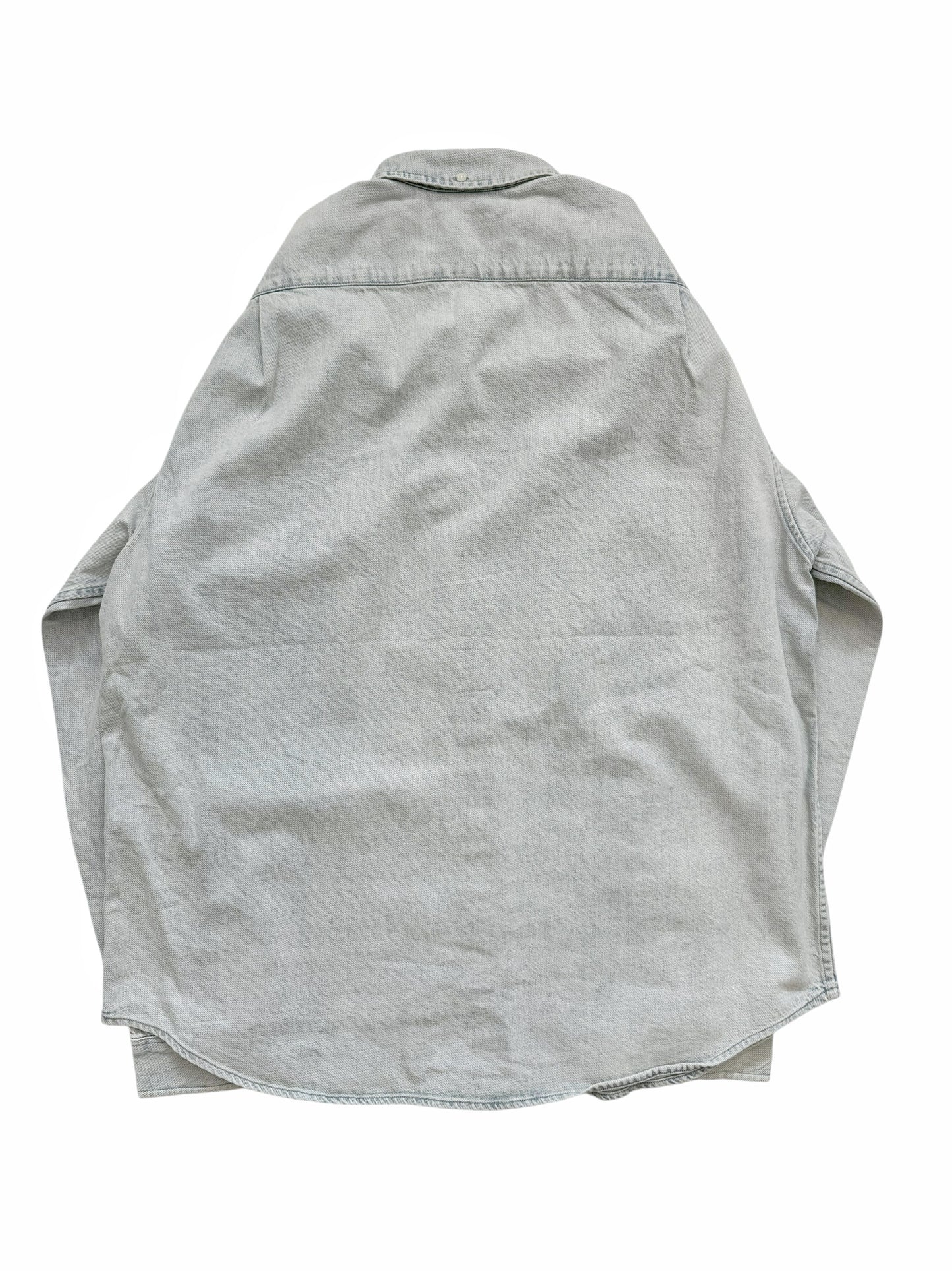 Denim Small Box Logo Shirt