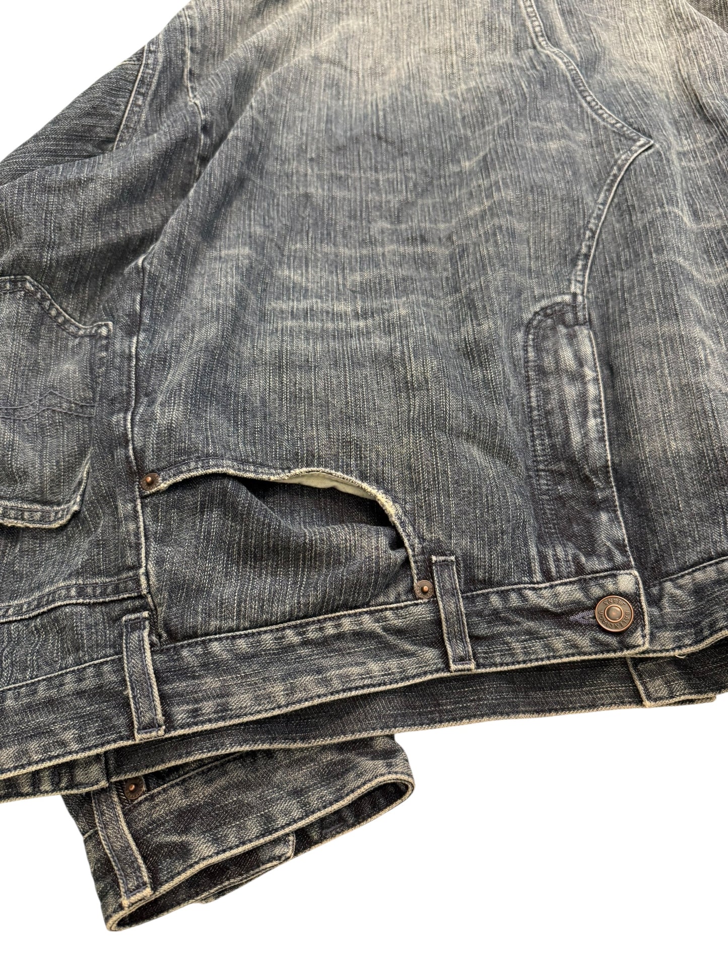 2023 Reconstructed Pant Jeans Denim Jacket