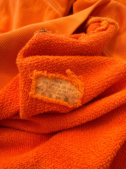 Sample Orange Overdyed Crewneck