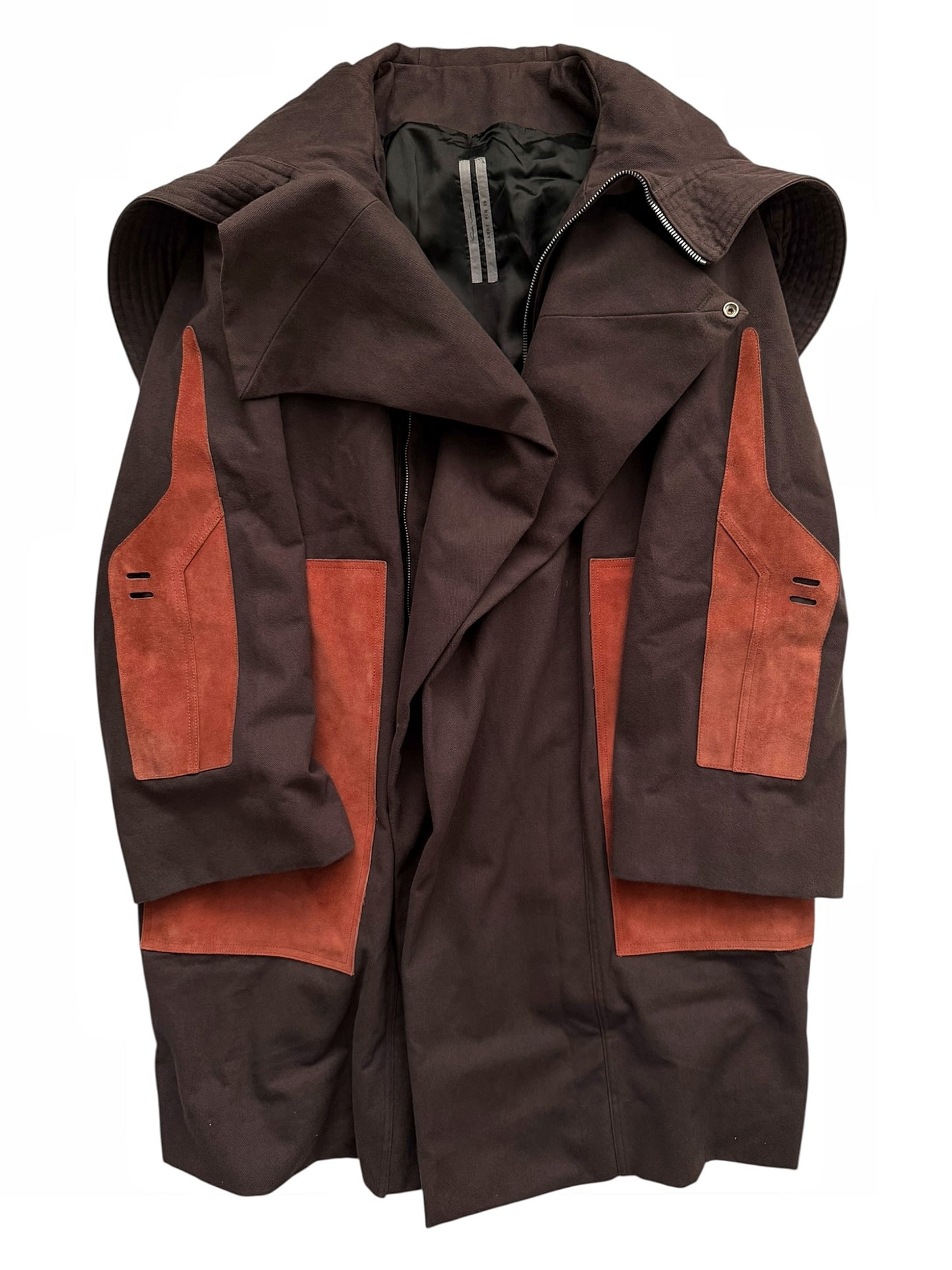 2019 Larry Giant Sisy Parka Suede Panels