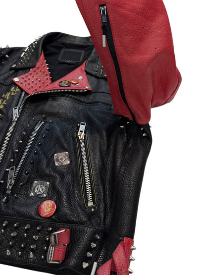 1/1 2018 Hand Customized Leather Punk Hope x Dream Future Jacket