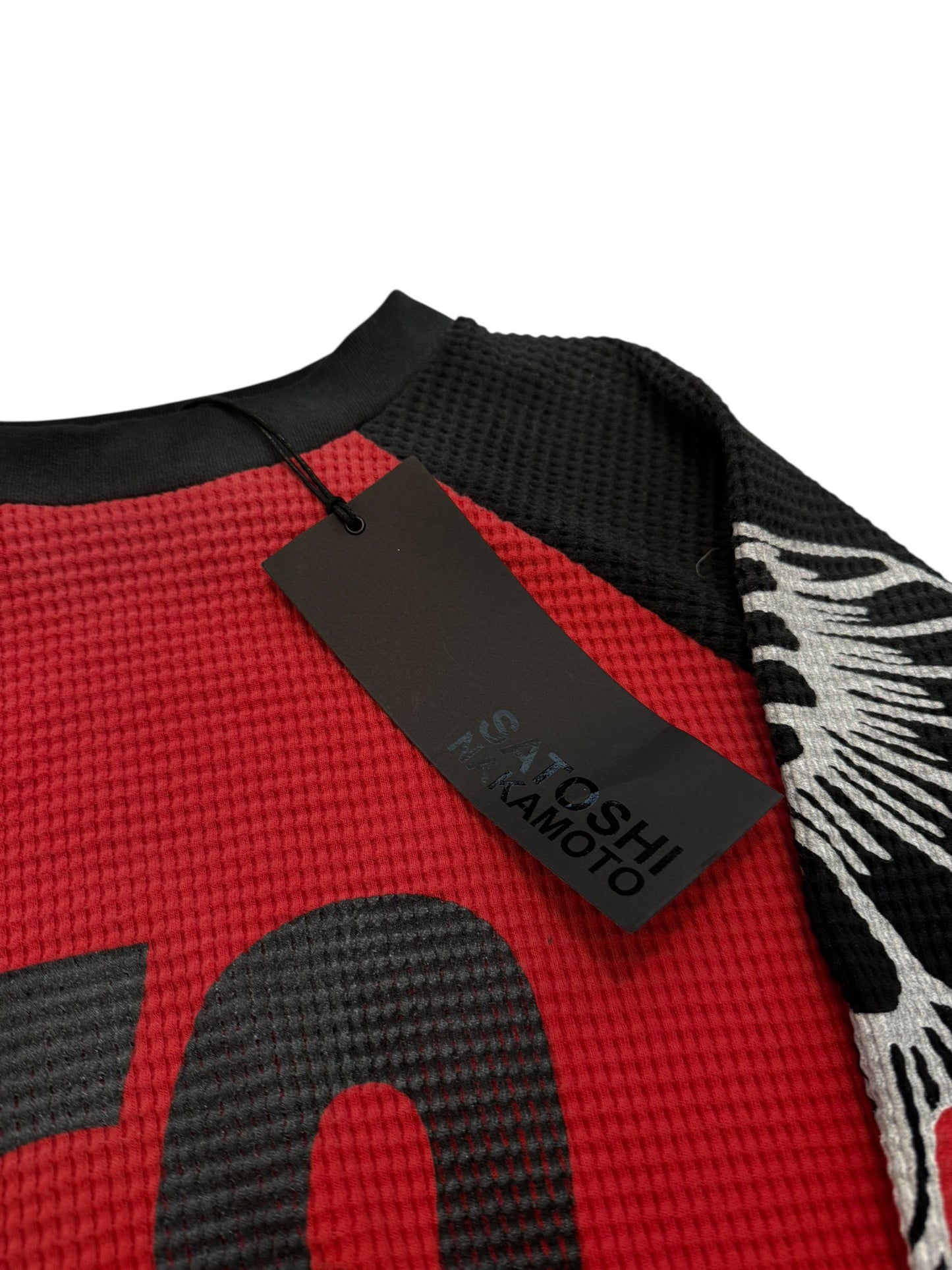 Flame Racer Raglan Waffle Shirt