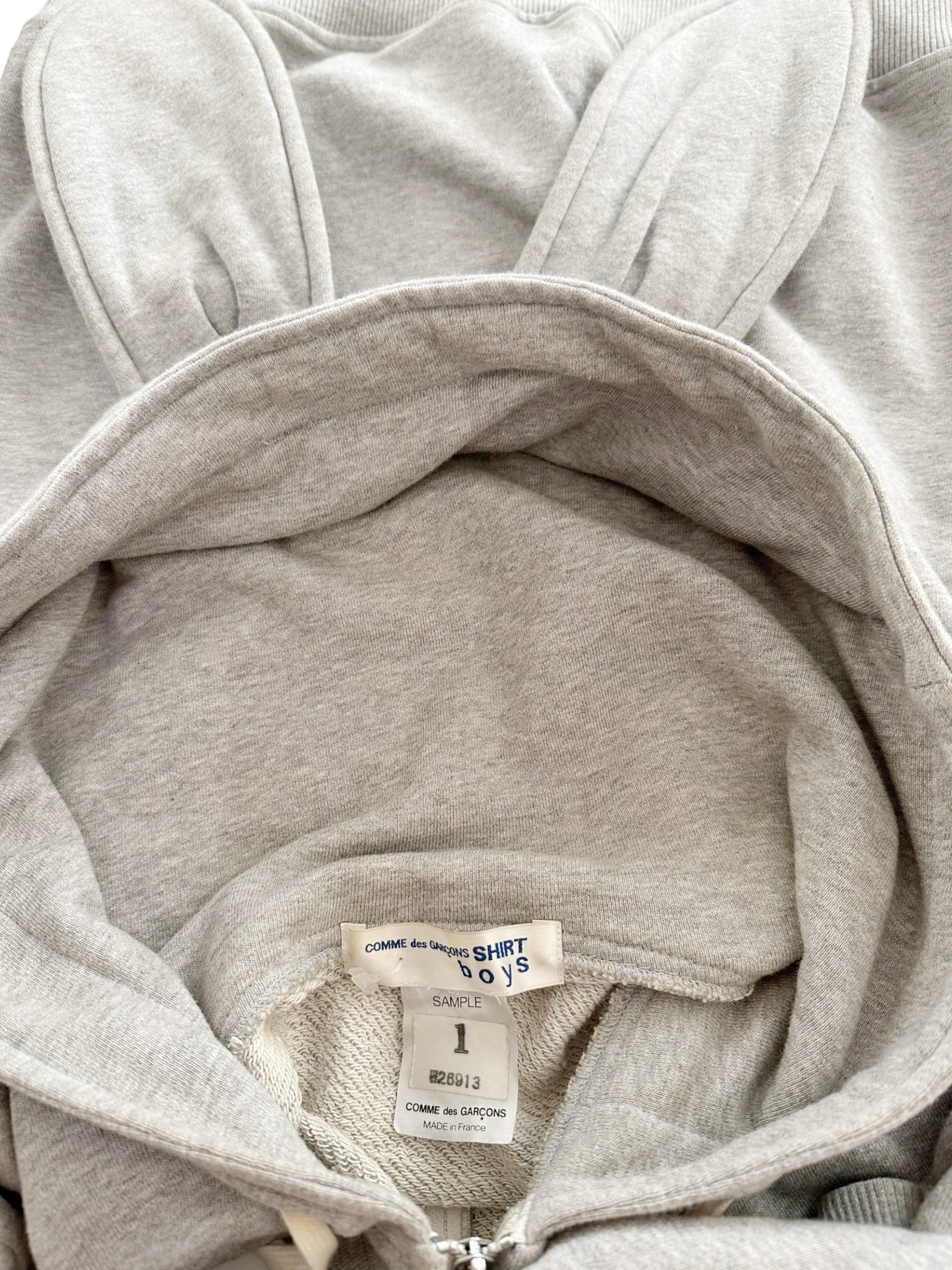 Comme des garcons bunny ears hoodie sales