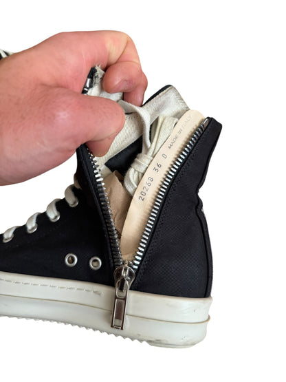 Ramones Lace Up Black High