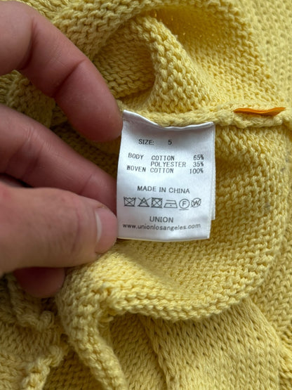 Distressed Cable Knit