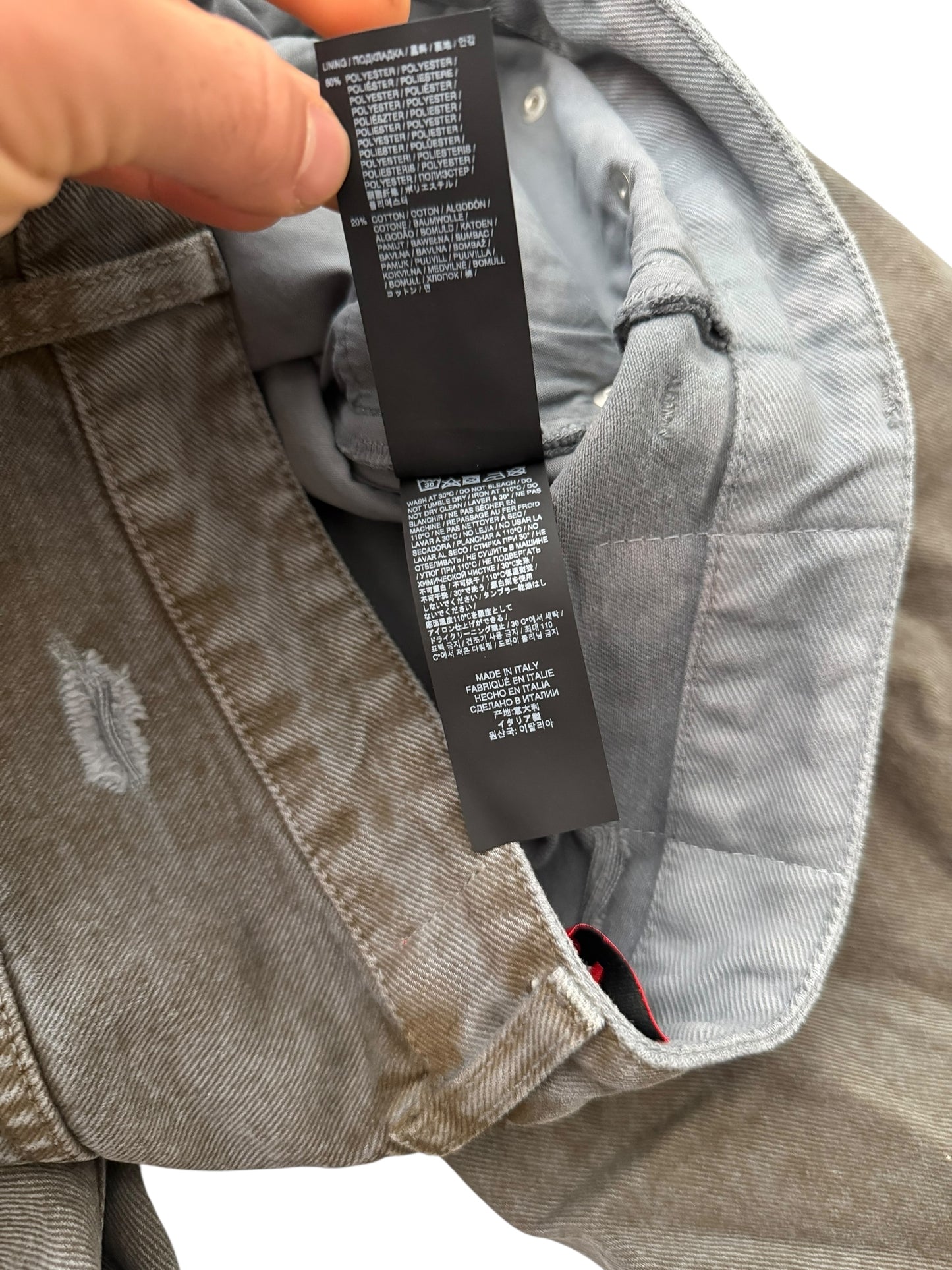 Mud Big Daddy Baggy Distressed Denim Jeans