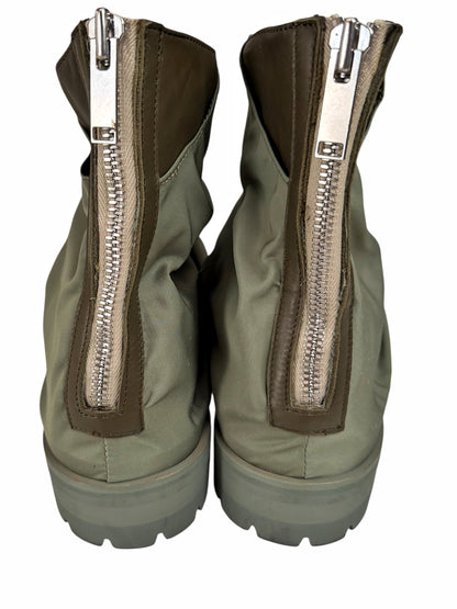 Nylon Green Marathon Boots