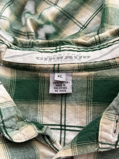 Green Plaid Flannel