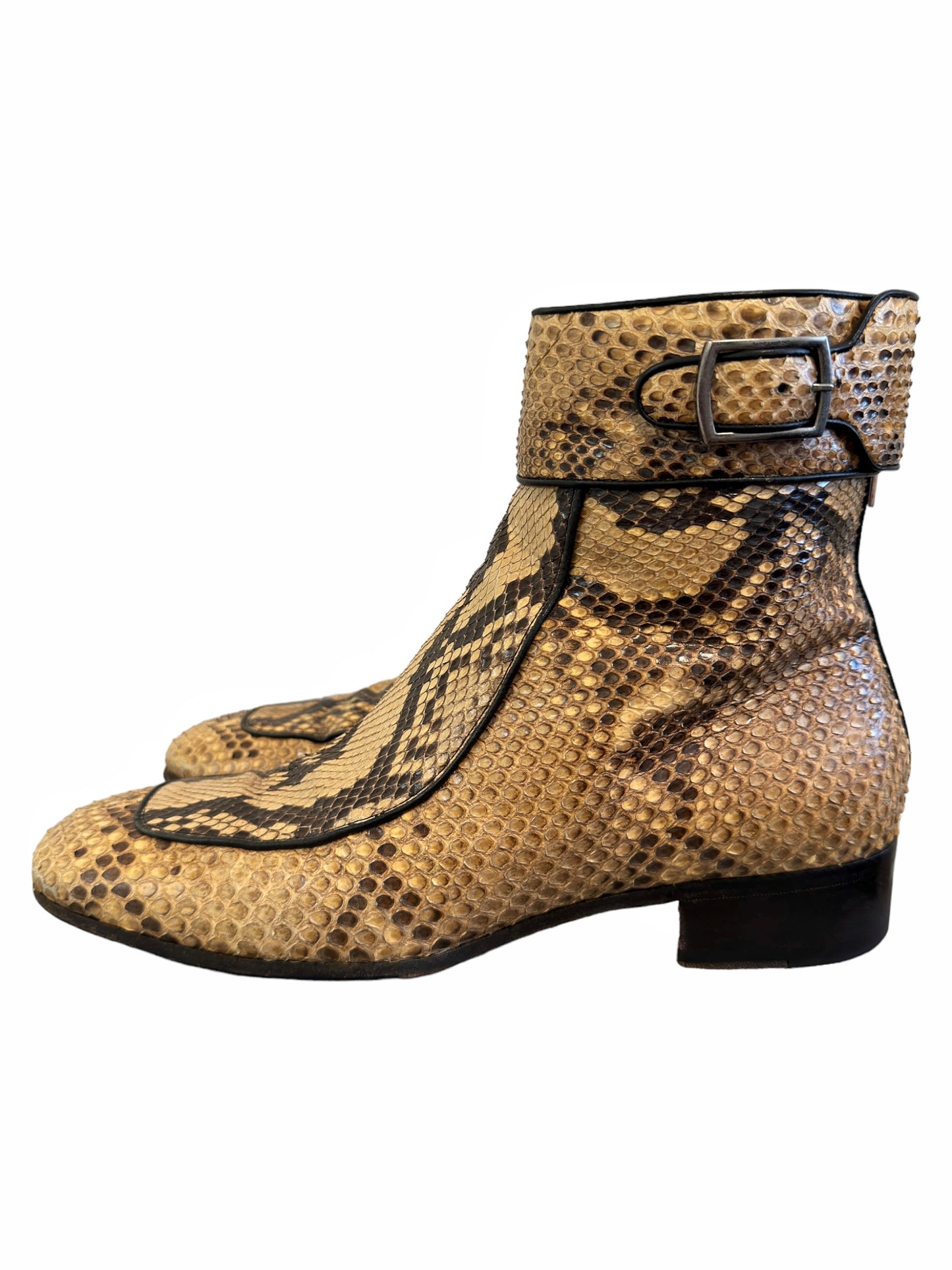 “Miles” 30 Python Snakeskin Boot