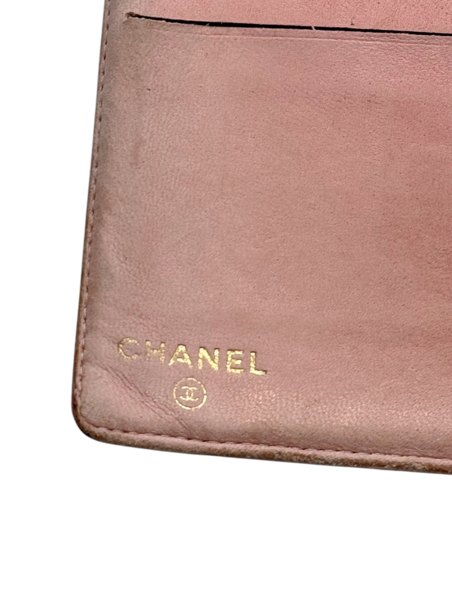 2004 Pink Leather Minimal Wallet