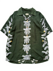 Silk Eagle Feather Shirt