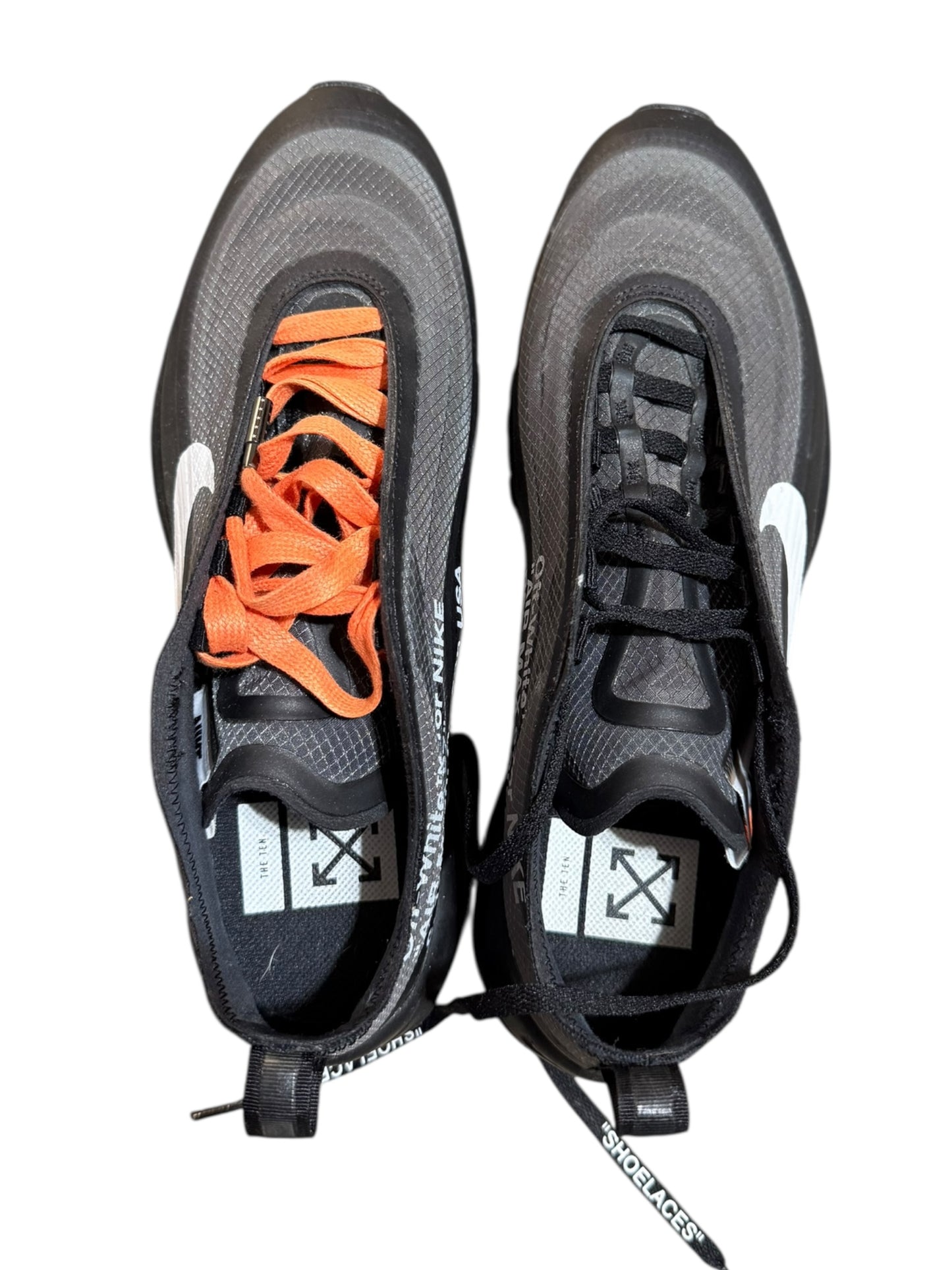 Off White Air Max 97 Black The Ten
