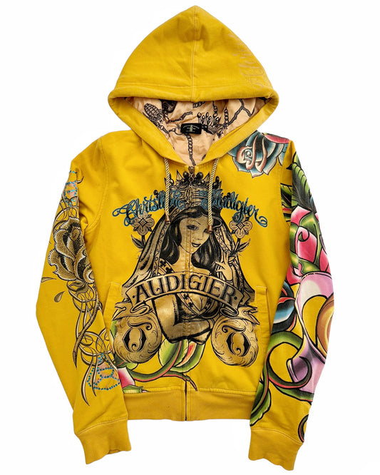 2000’s OG Allover Tattoo Fitted Hoodie (Christian Audiger Label)