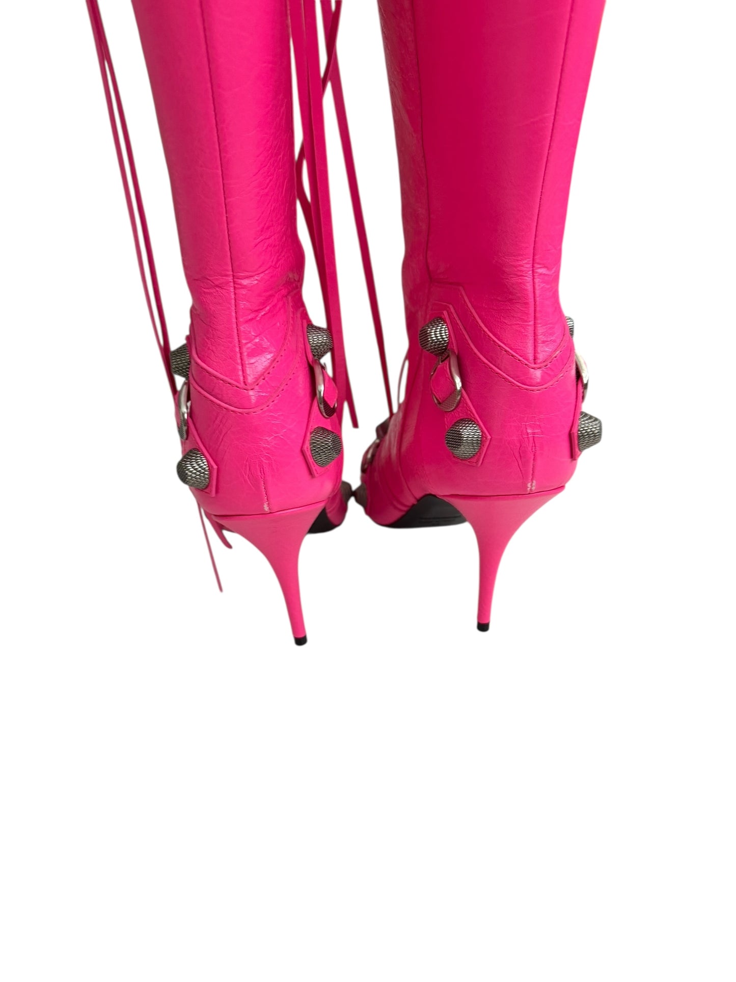 Fluo Pink Cagole Heel Boot Arena H90