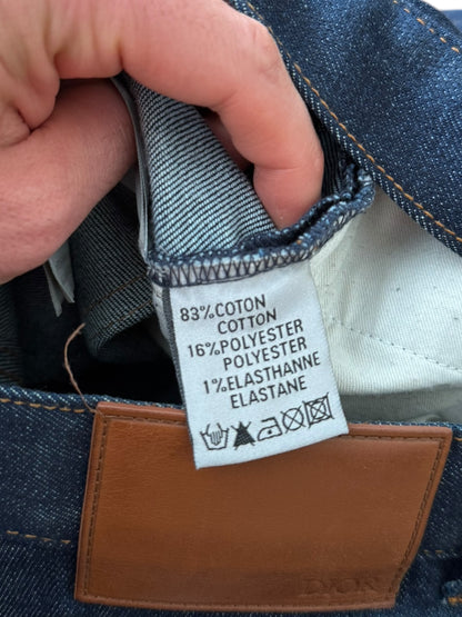 Trotter Monogram Cuff Denim