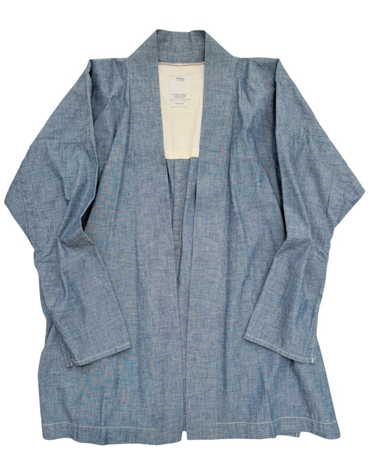 Chambray Noragi Throwover Shirt