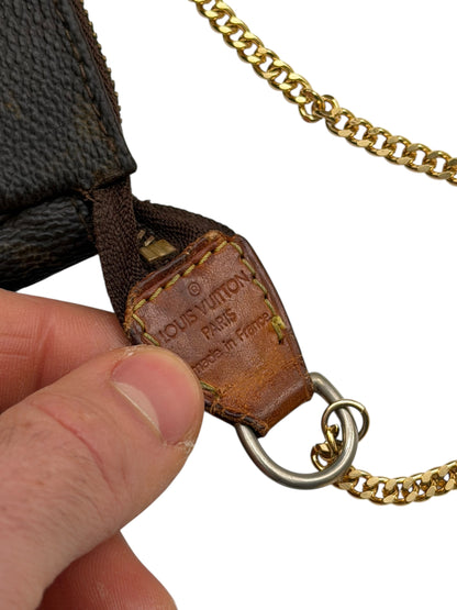 Monogram LV Chain Pochette Bag