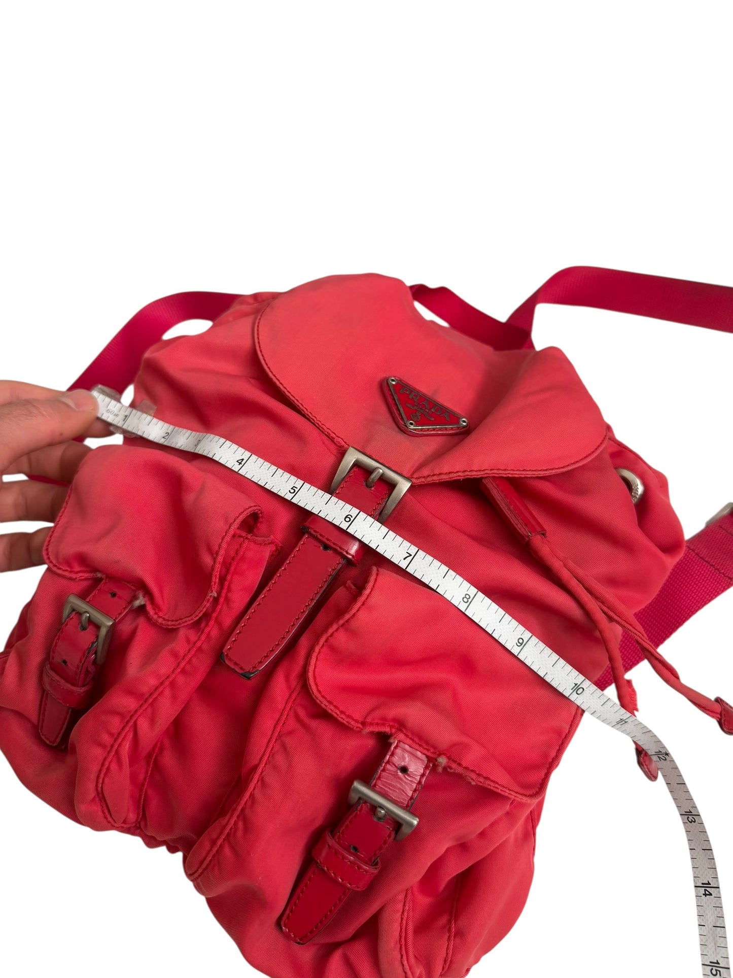 2000’s Red Nylon Rucksack Backpack