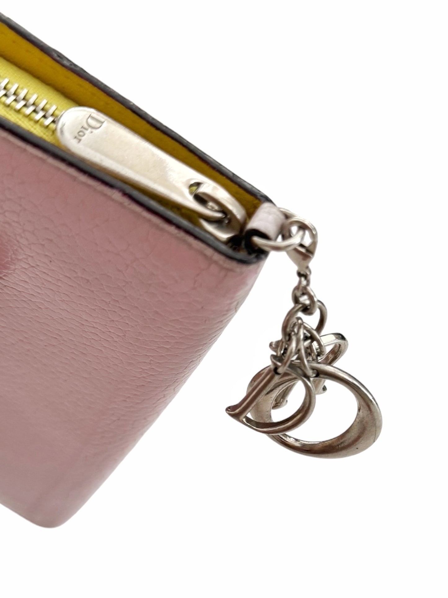 Y2K Charm Pink Leather Wallet