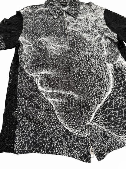 2001 Constellation Face Zip Shirt