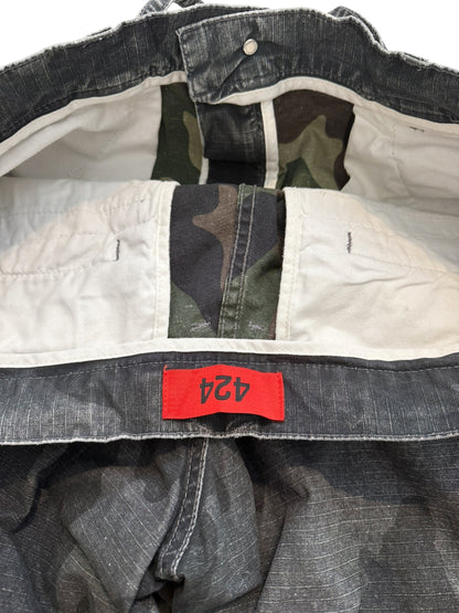 Bermuda Cargo Ripstop Double Sided Shorts
