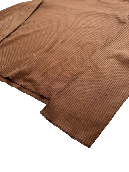 2000’s Ribbed Brown Longsleeve