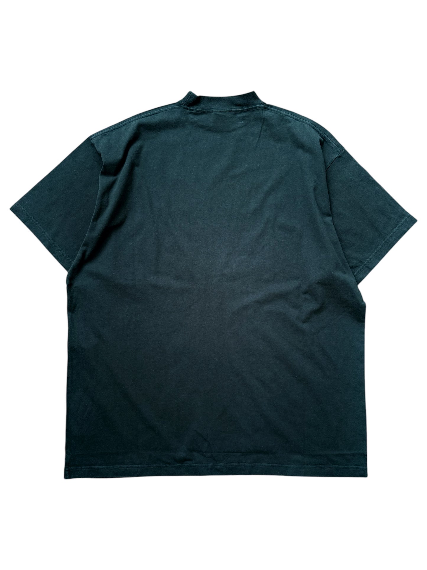 Green Adidas Embroidered Logo Oversized Shirt