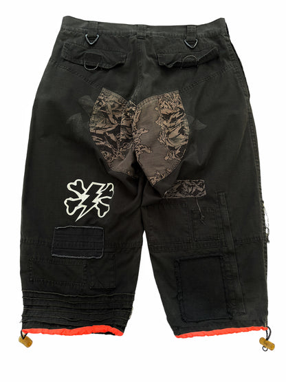 2001 Chaotic Discord “Scab” Patched Shorts